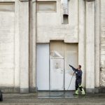 Fassaden Reinigung mit Hochdruckreiniger
